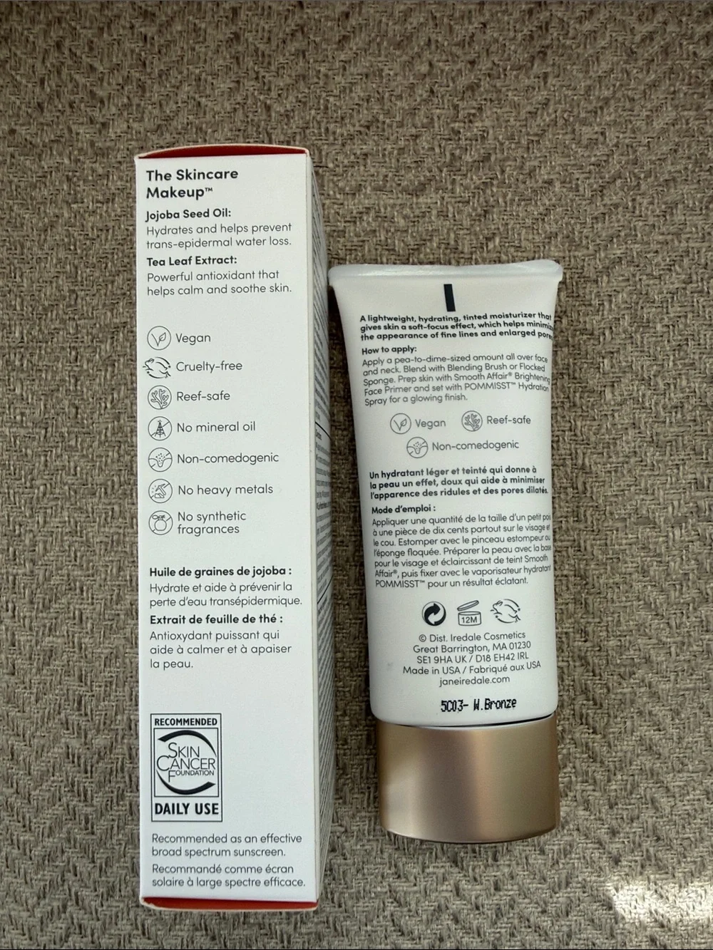 NWT Jane Iredale warm bronze Dream Tint